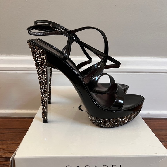Casadei Shoes - Casadei Swarovski Crystal Heels